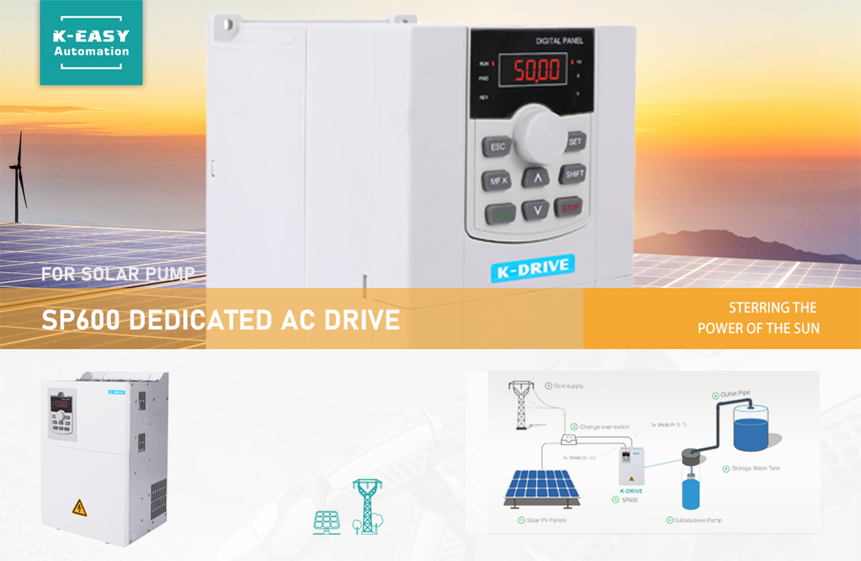 Solar Pump Solution with k-easy SP600 Solar Pump Inverter