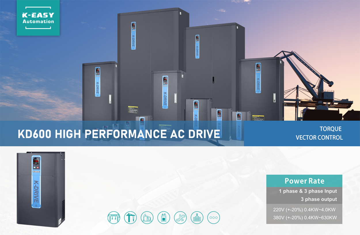 Steel Mill Automation Solution with k-easy RX3U PLC, HMI, and KD600 Frequency